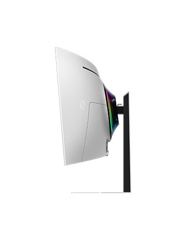 Samsung G95Sc Monitor Komputerowy 124,5 Cm (49") 5120 X 1440 Px Dual Qhd Oled Srebrny