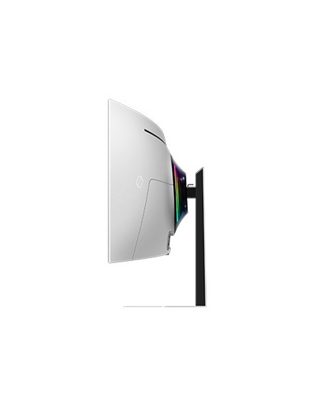 Samsung G95Sc Monitor Komputerowy 124,5 Cm (49") 5120 X 1440 Px Dual Qhd Oled Srebrny
