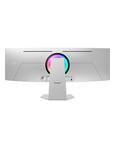 Samsung G95Sc Monitor Komputerowy 124,5 Cm (49") 5120 X 1440 Px Dual Qhd Oled Srebrny