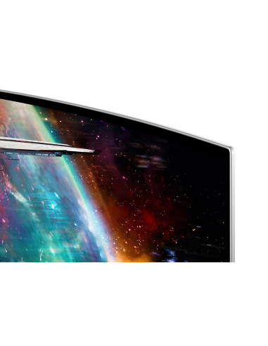 Samsung G95Sc Monitor Komputerowy 124,5 Cm (49") 5120 X 1440 Px Dual Qhd Oled Srebrny
