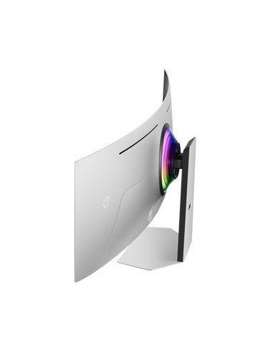 Samsung G95Sc Monitor Komputerowy 124,5 Cm (49") 5120 X 1440 Px Dual Qhd Oled Srebrny