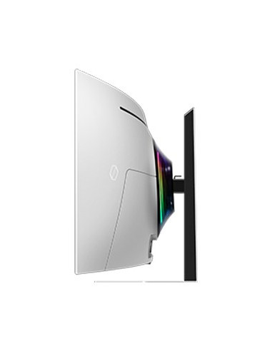 Samsung G95Sc Monitor Komputerowy 124,5 Cm (49") 5120 X 1440 Px Dual Qhd Oled Srebrny