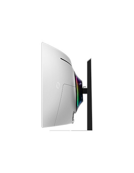 Samsung G95Sc Monitor Komputerowy 124,5 Cm (49") 5120 X 1440 Px Dual Qhd Oled Srebrny