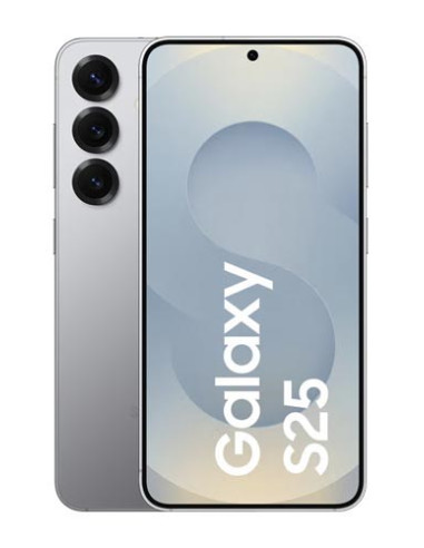 Samsung Galaxy S25 15,8 Cm (6.2") Dual Sim Android 15 5G Usb Type-C 12 Gb 128 Gb 4000 Mah Srebrny
