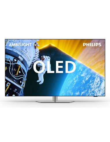 Philips 48Oled819/12 Telewizor 121,9 Cm (48") 4K Ultra Hd Smart Tv Wi-Fi Metaliczny