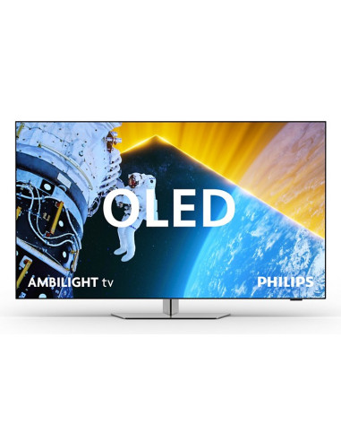 Philips 48Oled819/12 Telewizor 121,9 Cm (48") 4K Ultra Hd Smart Tv Wi-Fi Metaliczny