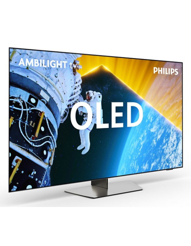 Philips 48Oled819/12 Telewizor 121,9 Cm (48") 4K Ultra Hd Smart Tv Wi-Fi Metaliczny