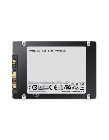 Samsung Pm893 7,68 Tb 2.5" Serial Ata Iii V-Nand Tlc