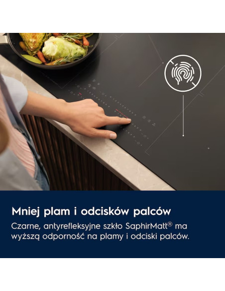 Płyta Indukcyjna Electrolux Eis87453Iz Saphirmatt Czarny Mat