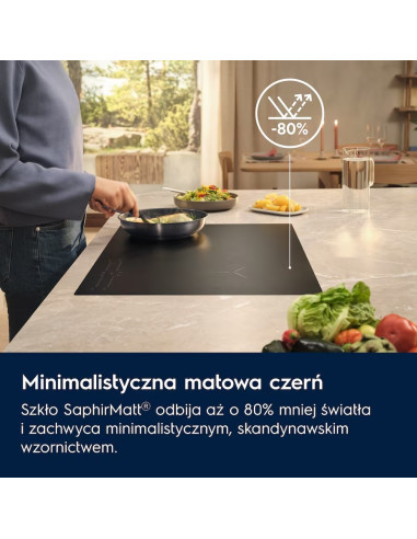 Płyta Indukcyjna Electrolux Eis87453Iz Saphirmatt Czarny Mat