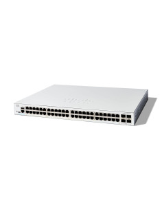 Cisco C1300-48T-4X Łącza Sieciowe Zarządzany L2/L3 Gigabit Ethernet (10/100/1000) Biały