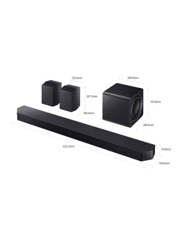 Samsung Hw-Q990F/En Moduł Głośników 11.1.4 Kan. Czarny