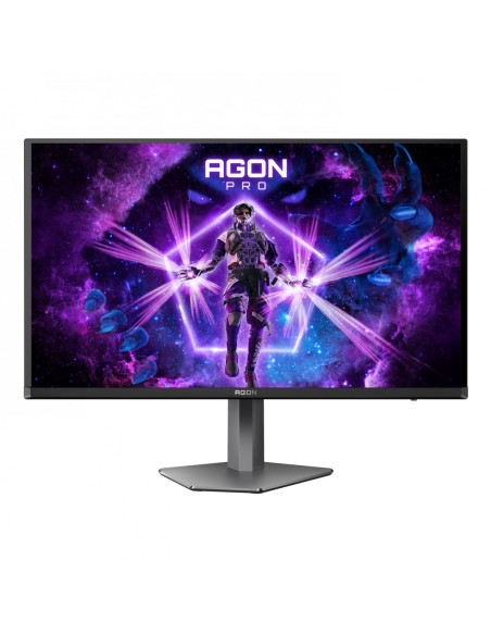 Monitor Aoc Ag276Uzd 27" Wyświetlacz Qd-Oled Uhd 16:9 240 Hz 0,03 Ms 3840 X 2160 Pikseli 2 Porty Hdmi Czarny