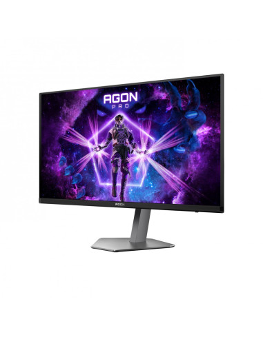 Monitor Aoc Ag276Uzd 27" Wyświetlacz Qd-Oled Uhd 16:9 240 Hz 0,03 Ms 3840 X 2160 Pikseli 2 Porty Hdmi Czarny
