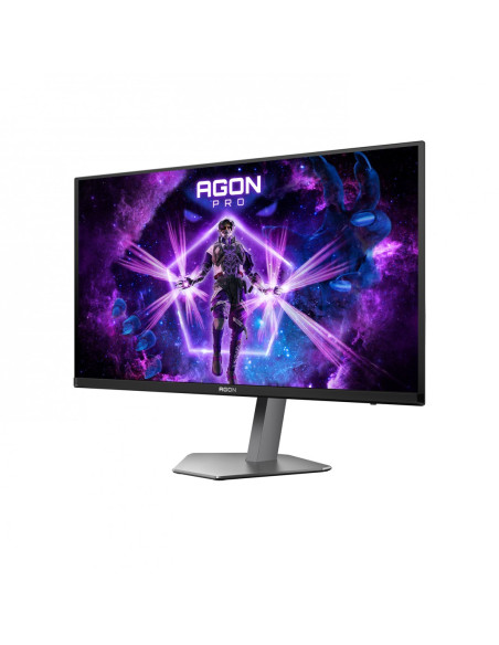 Monitor Aoc Ag276Uzd 27" Wyświetlacz Qd-Oled Uhd 16:9 240 Hz 0,03 Ms 3840 X 2160 Pikseli 2 Porty Hdmi Czarny