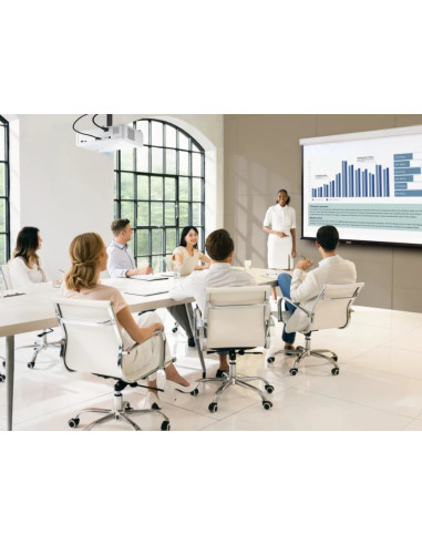 Viewsonic Wxga 4000 Ansi Lumenów Led Wxga (1280X800) Biały