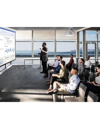 Viewsonic Wxga 4000 Ansi Lumenów Led Wxga (1280X800) Biały