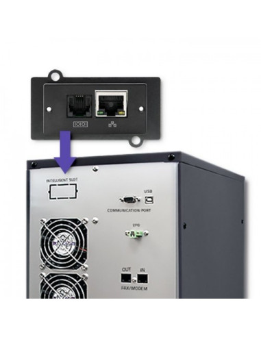 Qoltec Zasilacz Awaryjny Ups On-Line | Pure Sine Wave | 10Kva | 8Kw | Lcd | Usb