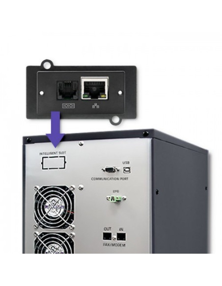 Qoltec Zasilacz Awaryjny Ups On-Line | Pure Sine Wave | 10Kva | 8Kw | Lcd | Usb