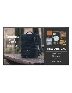 Ag Neovo Monitor 65 Qm-6502 4K 4000:1 24/7 ,Rs232, Rj45, Anti-Burn-In, Usb-Play