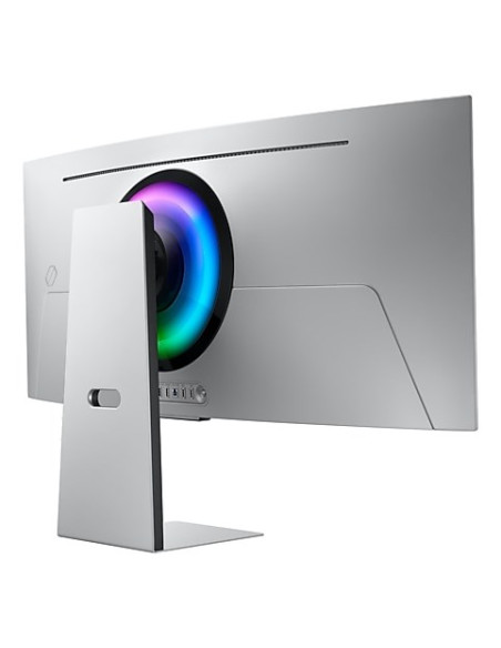 Samsung Ls34Dg850Suxdu Monitor Komputerowy 86,4 Cm (34") 3440 X 1440 Px Oled Srebrny