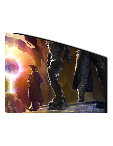 Samsung Ls34Dg850Suxdu Monitor Komputerowy 86,4 Cm (34") 3440 X 1440 Px Oled Srebrny