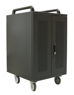 Avtek International Avtek Charging Cart 20 Przenośna Szafa Do Zarządzania Urządzeniami Czarny 2