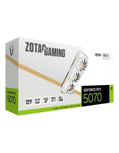 Zotac Gaming Geforce Rtx 5070 Amp Nvidia 12 Gb Gddr7