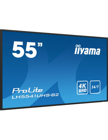 Monitor 55In 3840X2160 4K Uhd Ips 1 Haz/Vga Hdmi 500Cd/Qm Media Play Usb