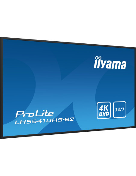 Monitor 55In 3840X2160 4K Uhd Ips 1 Haz/Vga Hdmi 500Cd/Qm Media Play Usb