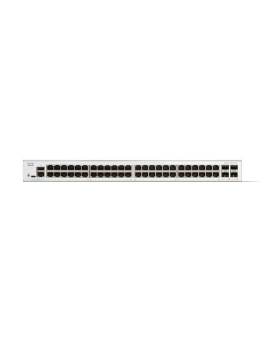 Cisco C1300-48T-4G Łącza Sieciowe Zarządzany L2/L3 Gigabit Ethernet (10/100/1000) Biały