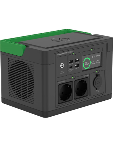 Przenośna Elektrownia Apc Offgrid 730, 738 Wh Litowo-Jonowa, Lcd, 2 Gniazda Cee 7/3 Schuko, Sinewave, 3 Usb-A, 2 Usb-C, Ładowark