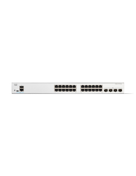 Cisco C1300-24T-4X Łącza Sieciowe Zarządzany L2/L3 Gigabit Ethernet (10/100/1000) Biały