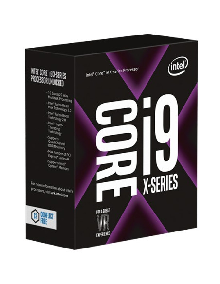 Intel Core I9-10900X Procesor 3,7 Ghz 19,25 Mb Smart Cache Box, Tray
