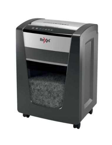 Rexel Niszczarka Momentum M515, P-5, 30L, 15 Kartek,  Tnie Na Ścinki 2 X 15 Mm, Czarna
