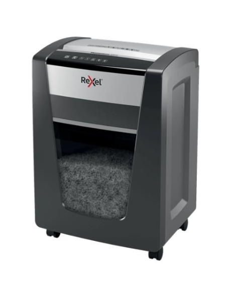 Rexel Niszczarka Momentum M515, P-5, 30L, 15 Kartek,  Tnie Na Ścinki 2 X 15 Mm, Czarna