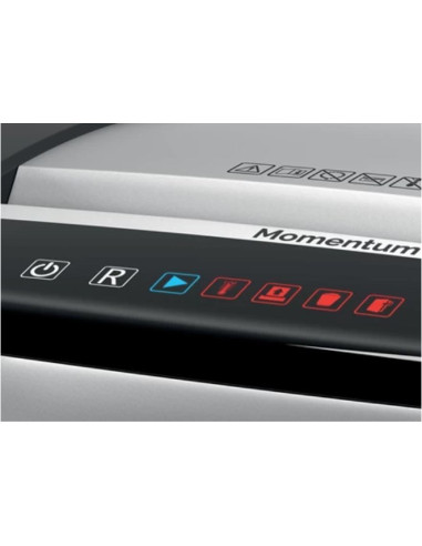 Rexel Niszczarka Momentum M515, P-5, 30L, 15 Kartek,  Tnie Na Ścinki 2 X 15 Mm, Czarna