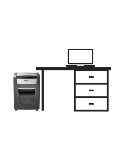 Rexel Niszczarka Momentum M515, P-5, 30L, 15 Kartek,  Tnie Na Ścinki 2 X 15 Mm, Czarna