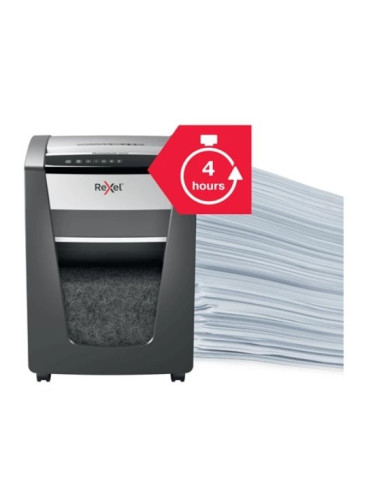 Rexel Niszczarka Momentum M515, P-5, 30L, 15 Kartek,  Tnie Na Ścinki 2 X 15 Mm, Czarna