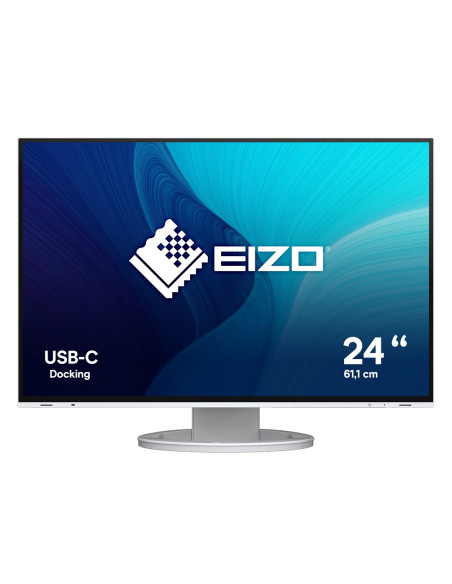 Eizo Flexscan Ev2485-Wt Led Display 61,2 Cm (24.1") 1920 X 1200 Px Wuxga Biały