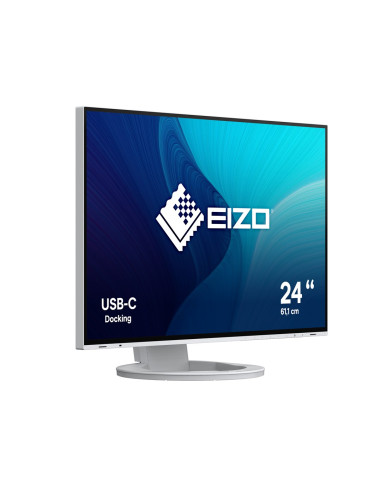 Eizo Flexscan Ev2485-Wt Led Display 61,2 Cm (24.1") 1920 X 1200 Px Wuxga Biały