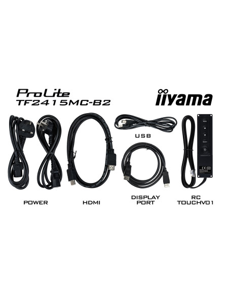 Monitor Led Iiyama Prolite Tf2415Mc-B2 - 60.5 Cm (23.8") - Full Hd 1920 X 1080