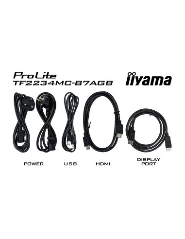 Monitor Led Iiyama Prolite Tf2234Mc-B7Agb - Full Hd (1080P) - 22
