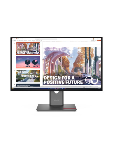 Lenovo Thinkvision P27Qd-40 Led Display 68,6 Cm (27") 2560 X 1440 Px Wide Quad Hd Czarny