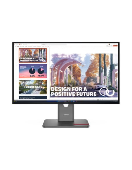 Lenovo Thinkvision P27Qd-40 Led Display 68,6 Cm (27") 2560 X 1440 Px Wide Quad Hd Czarny