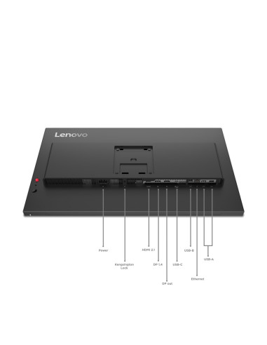 Lenovo Thinkvision P27Qd-40 Led Display 68,6 Cm (27") 2560 X 1440 Px Wide Quad Hd Czarny