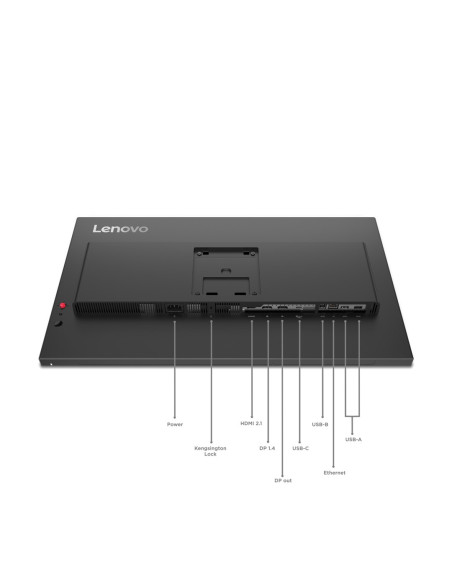 Lenovo Thinkvision P27Qd-40 Led Display 68,6 Cm (27") 2560 X 1440 Px Wide Quad Hd Czarny