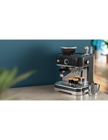 Ekspres Do Kawy Philips Psa3218/10 Napar Baristy Ciśnienie Pompy 15 Bar Wbudowany Spieniacz Do Mleka Półautomatyczny 1350 W Czar