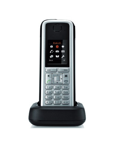 Unify Openstage M3 Handsets Telefon W Systemie Dect Nazwa I Identyfikacja Dzwoniącego Czarny, Srebrny