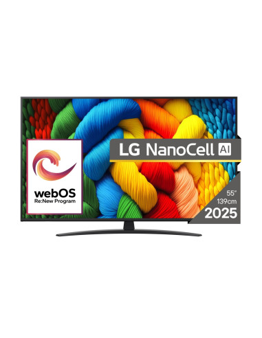 Telewizor Lg 55Nano81A3A 55 Cali Smart Tv Webos 25 Uhd